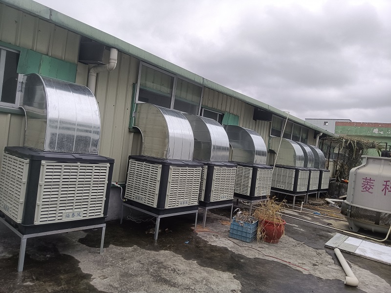 淮北電鍍車間高溫悶熱降溫通風(fēng)方案